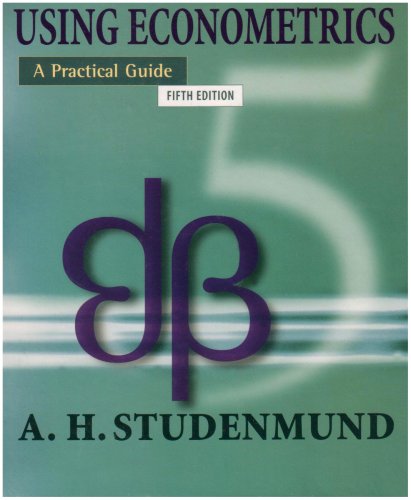 Imagen de archivo de Using Econometrics: A Practical Guide a la venta por Cronus Books