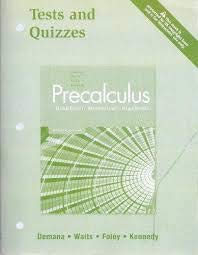 Stock image for Precalculus Graphical, Numerical, Algebraic : Prin for sale by Booksaver4world