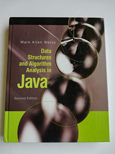 Beispielbild fr Data Structures and Algorithm Analysis in Java (2nd Edition) zum Verkauf von Goodwill Books