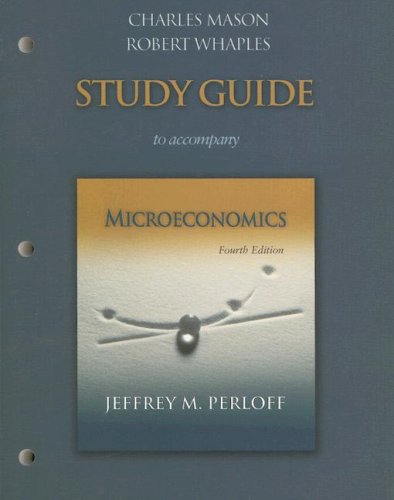 Beispielbild fr Study Guide to Accompany Microeconomics zum Verkauf von ThriftBooks-Dallas