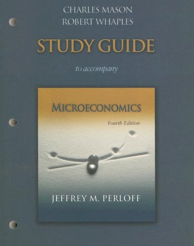 Stock image for Study Guide to Accompany Microeconomics for sale by Cheryl's Books