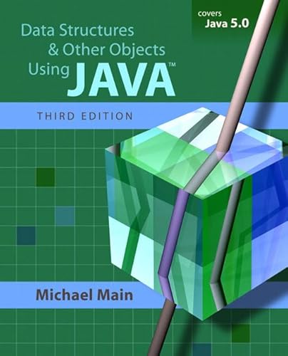 Stock image for Data Structures and Other Objects Using Java (3rd Edition) for sale by Goodwill Southern California