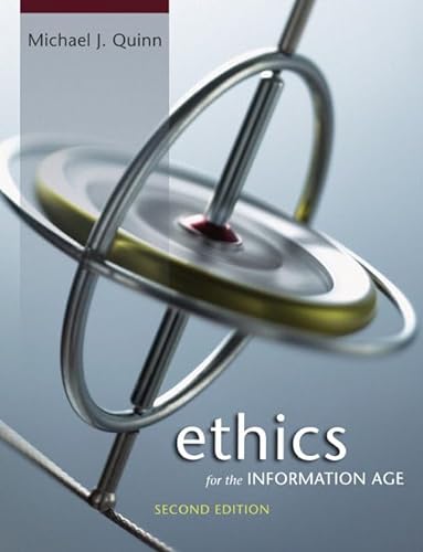 Imagen de archivo de Ethics for the Information Age a la venta por Adventure Books