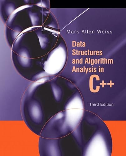 9780321375315: Data Structures And Algorithm Analysis in C++