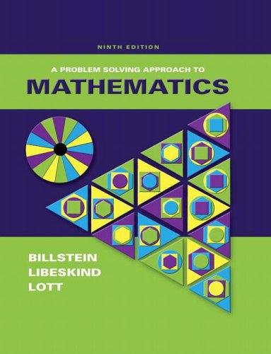 Imagen de archivo de A Problem Solving Approach to Mathematics a la venta por Wrigley Books