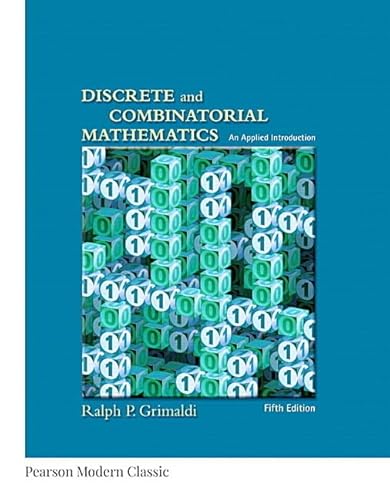 9780321385024: Discrete and Combinatorial Mathematics: An Applied Introduction