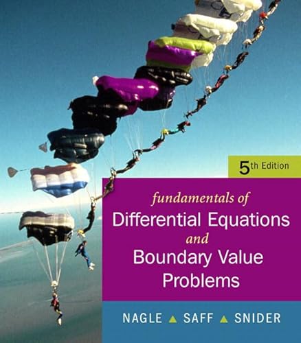 Beispielbild fr Fundamentals of Differential Equations and Boundary Value Problems zum Verkauf von SecondSale