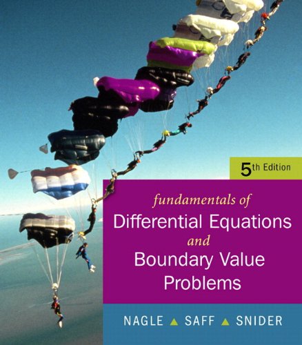 Imagen de archivo de Fundamentals of Differential Equations and Boundary Value Problems a la venta por HPB-Red