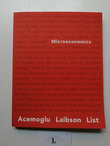 Imagen de archivo de Microeconomics a la venta por ThriftBooks-Dallas