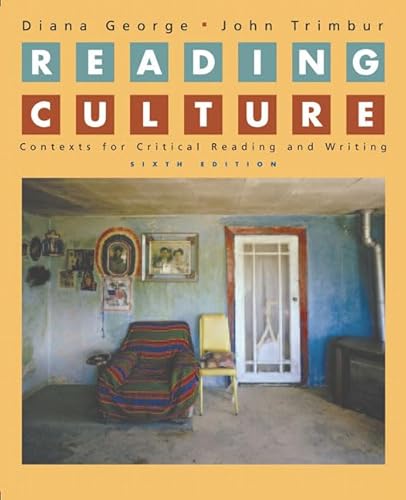 Stock image for Reading Culture: Contexts for Critical Reading And Writing for sale by SecondSale