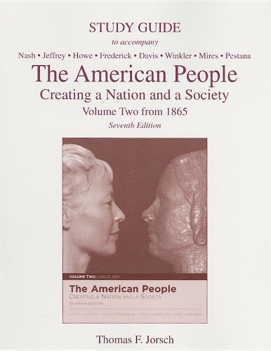 The American People: Study Guide (9780321393456) by Nash, Gary B.