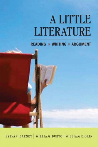 Imagen de archivo de A Little Literature: Reading, Writing, Argument a la venta por SecondSale