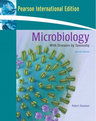 Beispielbild fr Microbiology with Diseases by Taxonomy - Pearson International Edition zum Verkauf von Wonder Book