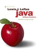 Beispielbild fr Java Software Solutions : Foundations of Program Design zum Verkauf von Better World Books