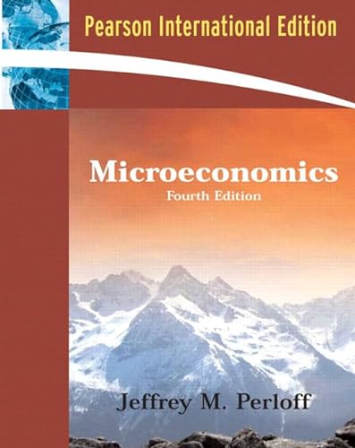 9780321410573: Microeconomics: International Edition
