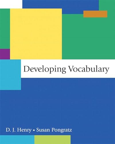 9780321410702: Developing Vocabulary