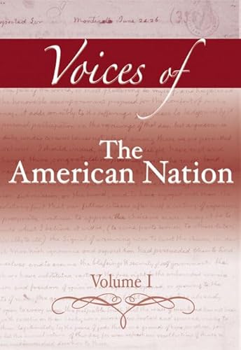 Stock image for Voices of the American Nation, Volume I for sale by HPB-Red