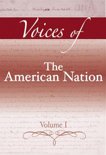 Stock image for Voices of the American Nation, Volume I for sale by HPB-Red