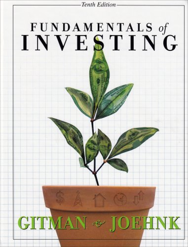 Beispielbild fr Fundamentals of Investing zum Verkauf von Better World Books