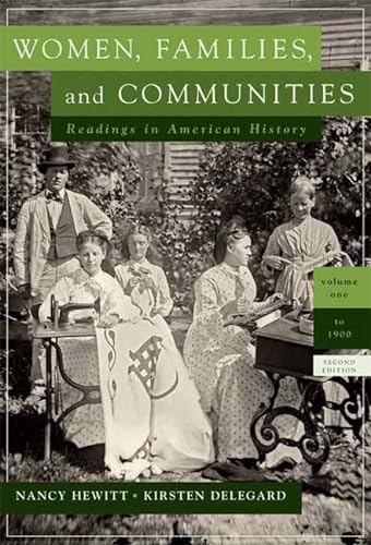 Imagen de archivo de Women, Families and Communities, Volume 1 (2nd Edition) a la venta por BooksRun