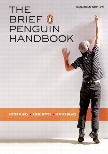 Beispielbild fr The Brief Penguin Handbook, First Canadian Edition zum Verkauf von B-Line Books