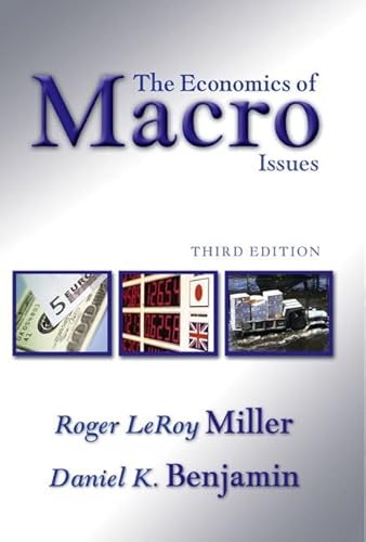 Stock image for Economics of Macro Issues, The (3rd Edition) for sale by ThriftBooks-Dallas