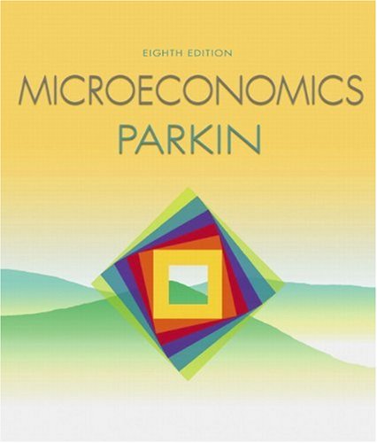 Beispielbild fr Supplement: Microeconomics - Microeconomics: International Edition 8/E zum Verkauf von Wonder Book