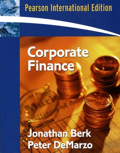 Beispielbild fr Corporate Finance: International Edition zum Verkauf von WorldofBooks