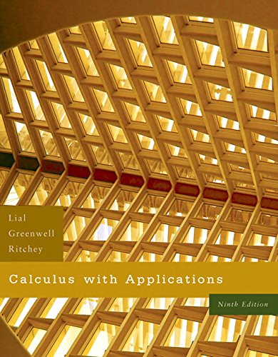 Stock image for Calculus with Applications (9th Edition) for sale by SecondSale