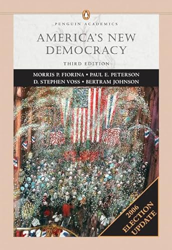 9780321423627: America's New Democracy, Election Update, Penguin Academics Series