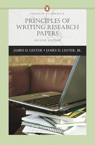 9780321426109: Principles of Writing Research Papers