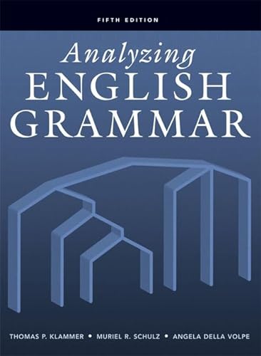 Stock image for Analyzing English Grammar for sale by Once Upon A Time Books