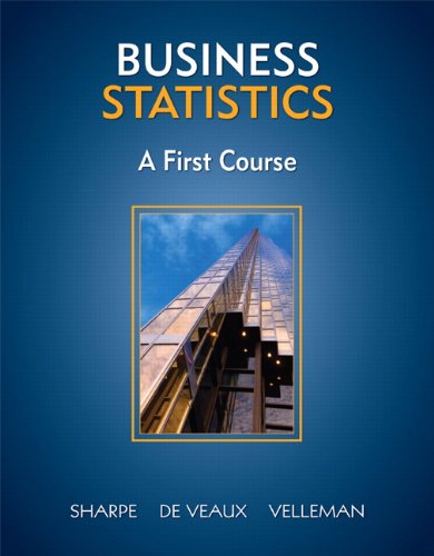 Imagen de archivo de Business Statistics : A First Course a la venta por Better World Books