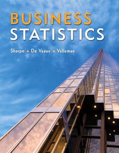 Imagen de archivo de Business Statistics a la venta por BookHolders