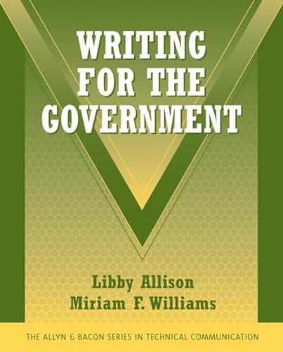 9780321427014: Writing for the Government