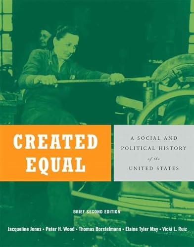 Stock image for Created Equal: A Social and Political History of the United States for sale by HPB-Red