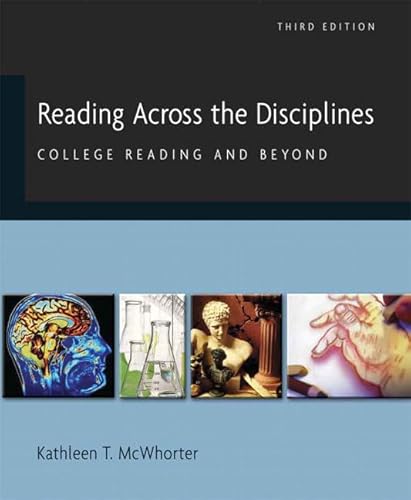 9780321429926: Reading Across the Disciplines: College Reading and Beyond (book alone) (3rd Edition)