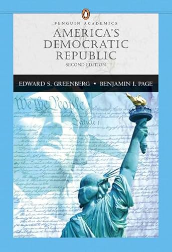 Beispielbild fr America's Democratic Republic, Penguin Academics Series (2nd Edition) zum Verkauf von HPB-Red