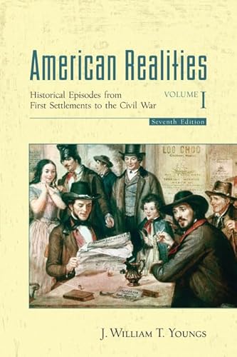 9780321433459: American Realities, Volume 1 (7th Edition)