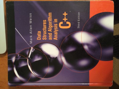 Stock image for Data Structures And Algorithm Analysis in C++ for sale by KuleliBooks