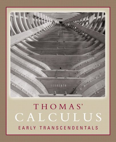 Thomas' Calculus Early Transcendentals Part One (Single Variable, Chs. 1-11) Paperback Version (11th Edition) (9780321441980) by Thomas, George B.; Weir, Maurice D.; Hass, Joel; Giordano, Frank R.