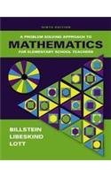 Problem Solving Approach to Mathematics for Elementary School Teachers plus MyMathLab, A (9th Edition) (9780321442321) by Billstein, Rick; Libeskind, Shlomo; Lott, Johnny W.