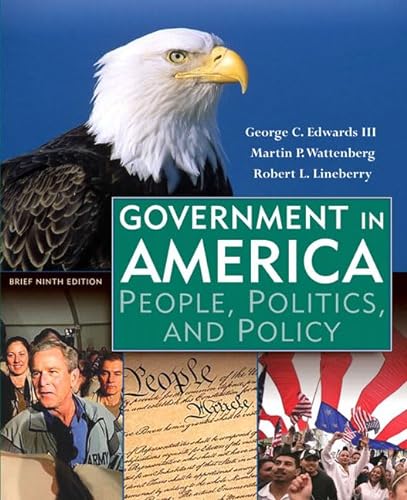 9780321442789: Government in America: People, Politics, and Policy, Brief Edition (9th Edition)