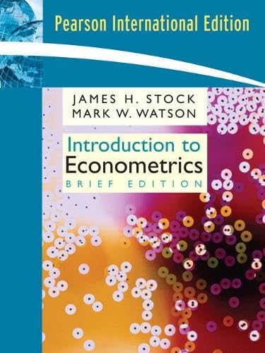 9780321442963: Introduction to Econometrics, Brief Edition: International Edition