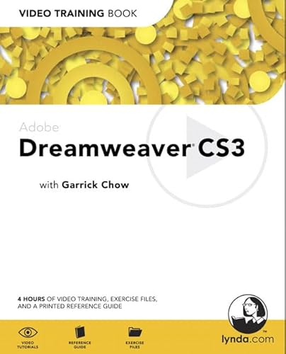 Stock image for Adobe Dreamweaver CS3: Video Training Book for sale by HPB-Red