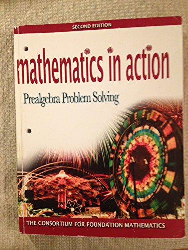 Stock image for Mathematics in Action: Prealgebra Problem Solving for sale by ThriftBooks-Dallas