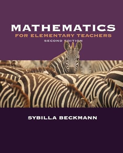 9780321447173: Mathematics for Elementary Teachers plus Activities Manual