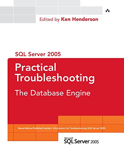 Beispielbild fr SQL Server 2005 Practical Troubleshooting : The Database Engine zum Verkauf von Better World Books