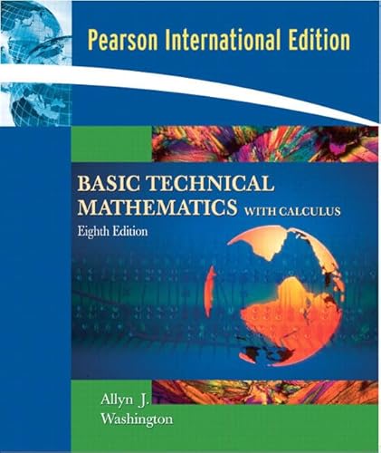 Stock image for Basic Technical Mathematics with Calculus: Eighth Edition for sale by Books@Ruawai