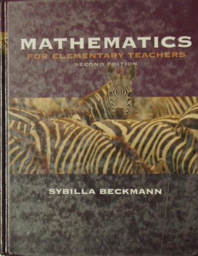 Beispielbild fr Mathematics For Elementary Teachers With Activity Manual ; 9780321449719 ; 0321449711 zum Verkauf von APlus Textbooks